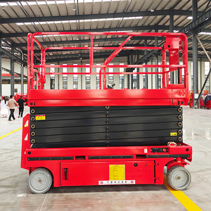 Bestseller SSJB JB-SS10 9,8 m elektrische Schere Heben Luft arbeit Mobile Hebebühne CE-zertifizierte Sicherheit Langlebig - Product Image 1