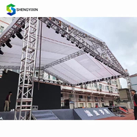 Truss de iluminación de escenario con marco de aluminio personalizable Truss de luz de escenario portátil para exposición