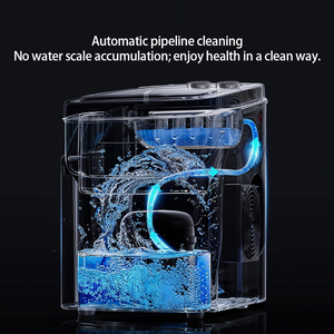 Macchina per il ghiaccio elettrica da banco 12KG/24H, dimensione del ghiaccio regolabile, produzione rapida in 6-10 minuti, autopulente, serbatoio da 1.2L, corpo in plastica, per uso domestico - Product Image 4