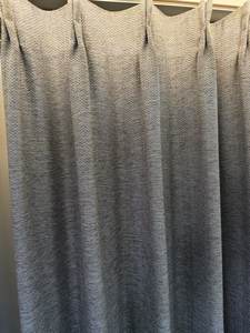 Rideaux en polyester occultants à 100% avec isolation thermique 280 g/m² pour chambre à coucher, salon, chambre d'enfant - Product Image 3