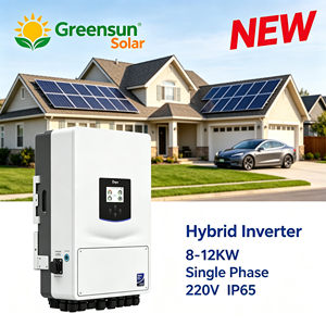 Inversor Híbrido <span class=keywords><strong>Deye</strong></span> Monofásico 220V, Sistema de Energía Solar Residencial <span class=keywords><strong>SUN</strong></span>-8/10/12K-SG06LP1-EU-CM3, Garantía de 10 Años, WIFI, IP65 - Product Image 1