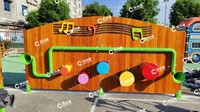 Tambours arc-en-ciel pour jardin sensoriel intérieur et extérieur, instruments de musique colorés neutres en âge pour les enfants, accessoire de terrain de jeu