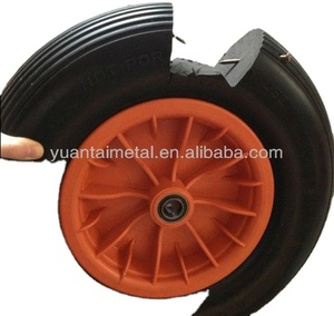 12 дюймов 3,50-5 литейных колес полиуретановая пена плоские и защищенные от прокола колеса для шин - Product Image 5