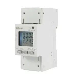 Acrel ADL200 1phase energy meter dual tariff/din rail single phase energy meter with MID certificate