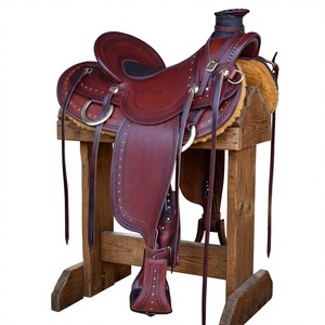 BS International NA295 Silla de Montar Inglesa Sostenible de Cuero 100% Genuino y Bambú, con Herrajes SUS304 para Caballos y Accesorios de Equitación - Product Image 1