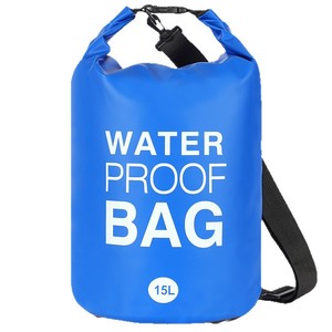 กระเป๋ากันน้ำ 20L PVC กระเป๋าสะพายไหล่สำหรับจัดเก็บของกลางแจ้ง - Product Image 4