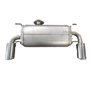 スバル車排気システム用ステンレス鋼排気マフラースバルBRZリアマフラー用リアサイレンサーSUBARU BRZ 2022 3BA-ZD8 - Product Image 3