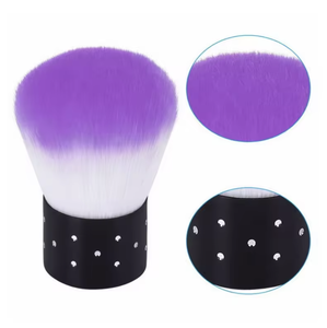 Ensemble de pinceaux à ongles avec logo personnalisé, poils en nylon doux, manches en plastique et en métal, outils de manucure classiques - Product Image 2