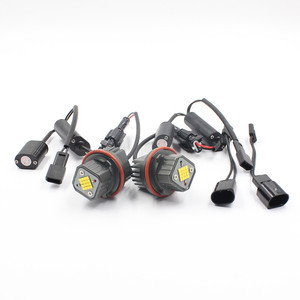Bombillas de faro Led para coche, marcador de Ojos de Ángel, xenón, Canbus blanco, para <span class=keywords><strong>Bmw</strong></span> <span class=keywords><strong>X5</strong></span>, E39, <span class=keywords><strong>E53</strong></span>, E60, E61, E63, E64, 80W, venta al por mayor - Product Image 2