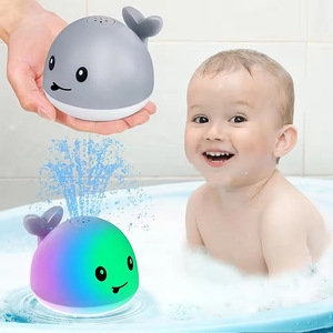 Jouet de <span class=keywords><strong>bain</strong></span> électrique à induction en forme de <span class=keywords><strong>baleine</strong></span>, pulvérisateur d'eau, <span class=keywords><strong>fontaine</strong></span> flottante pour enfants - Product Image 2