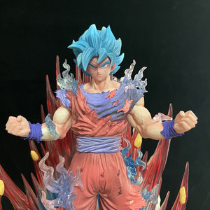 Figurine Manga HESPER la plus récente, Statue DRAGON <span class=keywords><strong>BAII</strong></span> Z Son Goku Saiyan aux cheveux bleus, Figura PVC, Figurine d'anime, Jouets, Cadeau pour adultes - Product Image 3