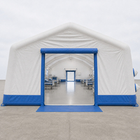 Tente médicale gonflable sur mesure pour hôpital de campagne d'urgence en cas de catastrophe