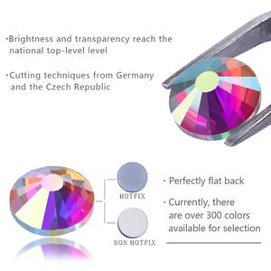 1440 Uds tamaño mixto cristal transparente FlatBack diamantes de imitación no Hotfix decoraciones de vidrio para DIY Nail Art 3D piedra brillo - Product Image 4