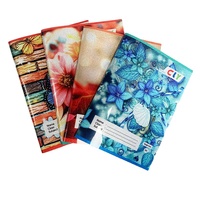 Vente en gros de 50 feuilles de couverture PP A4 A5 Cahier d'exercices simple ligne Ethiopie pour l'école