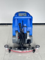 Autolaveuse autoportée professionnelle, largeur de nettoyage 550 mm, efficacité 2000 m²/h, réservoir 55 L, autonomie 4-5 h
