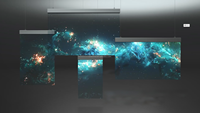 Écran LED transparent holographique invisible pour intérieur, affichage vidéo créatif suspendu pour magasins haut de gamme