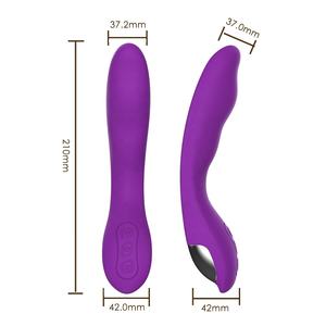 Vibromasseur en silicone pour femmes, stimulateur clitoridien rechargeable par USB - Product Image 3