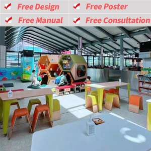Modern Stylish Indoor Playground Soft Play Equipment Set for Kids Commercial Children's Playground with Ball Pool and Slide - Product Image 2