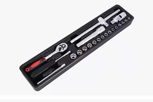 <span class=keywords><strong>ชุด</strong></span>เครื่องมือซ่อมรถยนต์แบบรวม พร้อมกล่องแข็ง สำหรับการค้าต่างประเทศ ผลิตจากเหล็กกล้าคาร์บอน รับผลิตแบบ OEM รับประกัน 1 ปี - Product Image 5