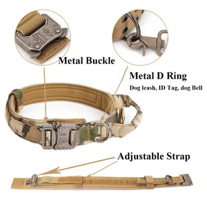 Sabuk traksi taktis anjing nilon 1050D mewah Set kamuflase tahan air reflektif <span class=keywords><strong>Harness</strong></span> punggung dada dapat disesuaikan untuk hewan peliharaan - Product Image 4