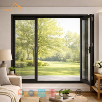 Puerta Plegable de Aluminio Comercial, Puerta Bifold Personalizada para Tiendas, Restaurantes, Oficinas, Salas de Exhibición, Fabricante