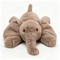 Peluche Kangourou Réversible Super Douce en Coton Lavé, Effet Lapin, Personnalisable, Cadeau d'Anniversaire, Vente Chaude