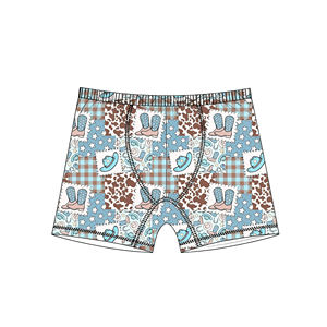 Nouvelle vente Sous-vêtements pour enfants en bambou personnalisés avec sous-vêtements respirants pour enfants - Product Image 5