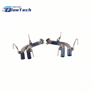 ระบบท่อไอเสียไทเทเนียมแบบ Catback พร้อมปลายท่อคู่แบบ Quad สำหรับ Ferrari FF 812 6.3L V12 - Product Image 1