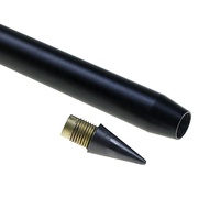Crayons HB BECOL, nouveau design créatif, pas besoin de taille-crayon, stylo d'écriture sans encre, luxe, crayon éternel en métal pour étudiants