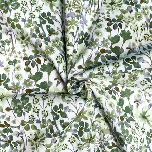 100% tela de algodón con estampado Floral para ropa, blusa, vestidos, tela, fabricante de <span class=keywords><strong>Material</strong></span> textil - Product Image 4