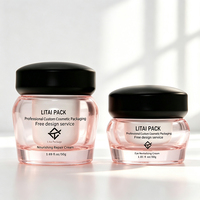 Set Botol Pompa Kaca Unik 30g 50g Stoples Krim 100ml 120ml Botol Pompa Lotion Botol Toner Kaca Kosmetik Kemasan Perawatan Kulit