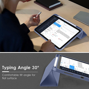 Étui pliable pour iPad 11e génération 11 pouces 2025 et iPad 10e génération 10,9 pouces 2022 avec support pour stylet, étui pour <span class=keywords><strong>tablette</strong></span> - Product Image 5