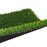 Karpet Rumput Buatan Tahan Api Berkualitas Tinggi, Karpet Plastik Hijau untuk Taman Kanak-Kanak, Penggunaan Dalam & Luar Ruangan