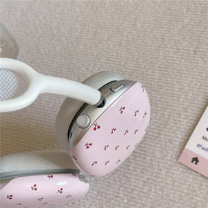 Étui pour écouteurs en silicone anti-chute à motif de cerise pour <span class=keywords><strong>Airpods</strong></span> Max, accessoires de décoration, cadeau - Product Image 4