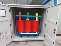 Transformador de Aislamiento Trifásico Tipo Seco Personalizado, Equipo de Suministro de Energía CA, Elevador y Reductor de Voltaje para Uso Industrial
