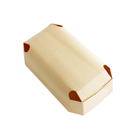 Boîte de rangement alimentaire en bois faite à la main pour gâteaux, fromages, chocolats, biscuits, pain