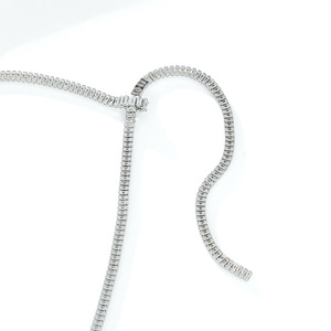 Collana ZHENXUN Vintage <span class=keywords><strong>di</strong></span> Lusso con Serpente che Morde il Proprio Coda, Scheletro, Placcata in Oro 24K, con Zirconi, Regalo per Donna - Product Image 6