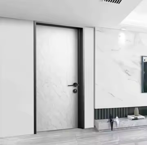 2025 Design moderne remplissage de porte aluminium nid d'abeille aluminium Composite volet de porte ignifuge et antistatique - Product Image 1