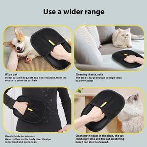 Pet Grooming <b>cat</b> Hair Removal Gloves Clothes Mattress <b>Sofa</b> Pet Hair Removal Gloves Pet Massage Cleaning Hair Removal Gloves - Product Image 4