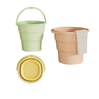Seau pliant de camping en plein air de grande capacité en plastique extra épaissi baignoire de lavage de voiture seau de pêche domestique portable pour voiture
