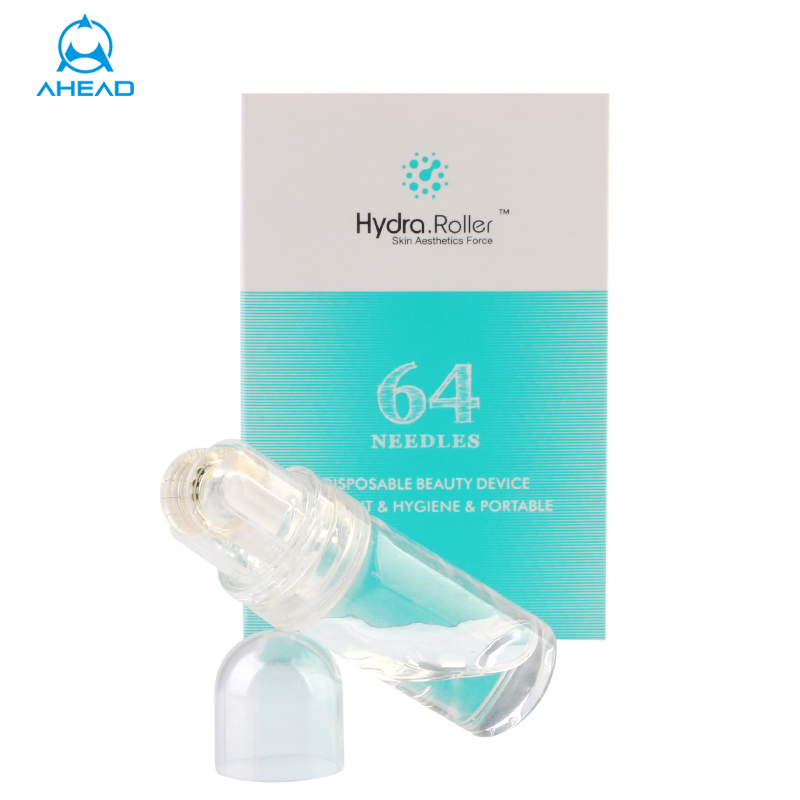 Микро-иглы для кожи гидравлический ролик мезотерапия 64 Золото Титан 1,0 мм Типсы Дерма-ролик для гиалуроновой кислоты KE - 64A