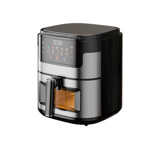 Friteuse à air visuelle 15l Écran tactile couleur Friteuse électrique Revêtement anti-traces Friteuse à air 110v - Product Image 2