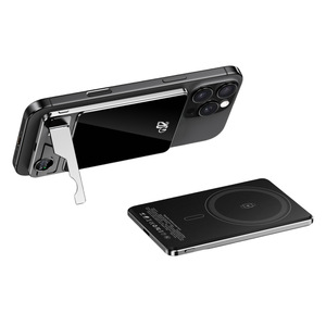 Elegante 5000mAh 10000mAh caricatore magnetico portatile in alluminio gusci Power Bank per la ricarica Mobile di tutti i giorni
