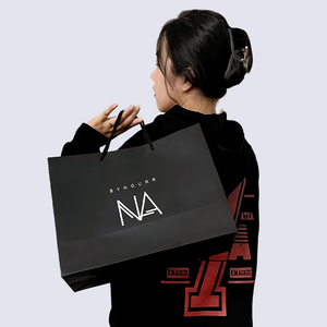 Bán buôn biểu tượng tùy chỉnh chất lượng cao Thiết kế mới với xử lý mua sắm túi giấy cho thực phẩm đóng gói quà tặng bán buôn - Product Image 6