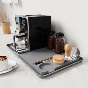 <b>Silicone</b> Coffee Tamper Mat, Non-slip Espresso Pad, <b>Silicone</b> Coffee Storage Tray, Barista Coffee Accessories - Product Image 5