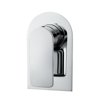 Approvisionnement d'usine de haute qualité australie Standard robinet en laiton chromé robinet de salle de bain poignée mono mitigeur de douche dissimulé