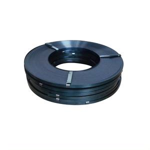 Низкая цена Q195 / Q235/Q345B, холоднокатаная упаковка, черная краска, стальная обвязка, металлический обруч, железные ленты - Product Image 3