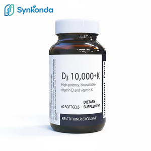 Vitamina <span class=keywords><strong>D3</strong></span> + K per la Salute delle Artiere, Supporto Immunitario, Salute delle Ossa e del Cuore, Integratore Alimentare MK-7, 60 Capsule Morbide - Product Image 1