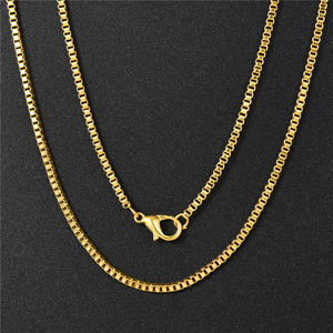 DAICY <span class=keywords><strong>pas</strong></span> <span class=keywords><strong>cher</strong></span> en gros Simple mode différentes tailles pour la fabrication de bijoux <span class=keywords><strong>gourmette</strong></span> en acier inoxydable boîte chaîne - Product Image 6