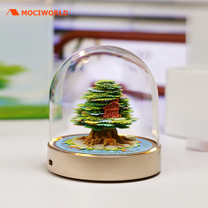 Bloque de Luz Nocturna <span class=keywords><strong>Omoshiroi</strong></span> 3D Personalizable con Luz LED y Diseño de Logotipo Gratuito - Product Image 6